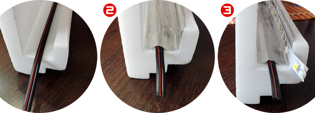 LED SZALAG REJTETT VILÁGÍTÁS DÍSZLÉCBE